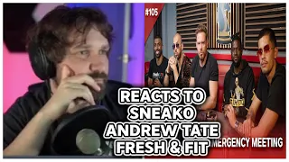 Destiny Reacts To Sneako, Andrew Tate, Fresh & Fit Meeting