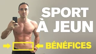 SPORT à JEUN : 3 bénéfices surprenants