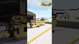 Boeing ch-47 chinook helicopter in Minecraft #shorts