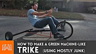 Trike (Green Machine) from junk - Part 1 // How-To | I Like To Make Stuff