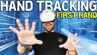 VR Hand Tracking 2.0 On Quest 2 Is INSANE! (Seriously) | First Hand VR Quest 2