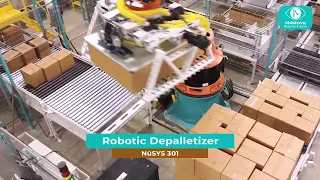 Robotic Case Depalletizer - Layer Depalletizing System - NuMove