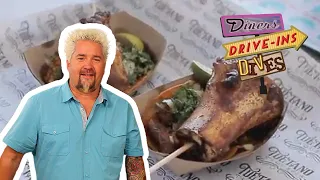 Guy Fieri Eats Bone Marrow Tacos in San Diego | Diners, Drive-Ins and Dives | Food Network