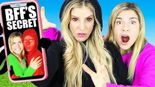 We Went Through Maddie's Camera Roll using Twin Telepathy Challenge! Best Friend Face Reveal