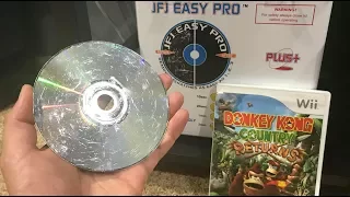 JFJ Easy Pro Vs Donkey Kong Country Scratched Wii Game