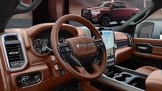 2025 Ram HD 2500 or 3500 - INTERIOR Preview of the RAM Heavy Duty Facelift