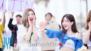 [NMIXX] 시카고 & LA KCON 2022 프리미어 비하인드 #MIXXTREAM | 고마워요 NSWER❤️