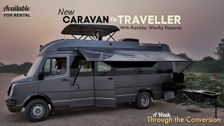 Rent our NEW Caravan on Force Traveller with features you've not seen before | Motorhome Adventures