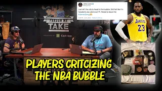 Lebron Compared the NBA Bubble to Prison - Pardon My Take Reacts to the Criticism from NBA Players