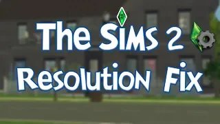 How To Fix The Sims 2 Low Resolution - Pink Object Crashing (Graphics Rules Maker)