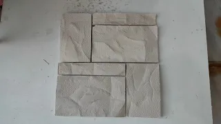 Easy way to make artificial stone from styrofoam