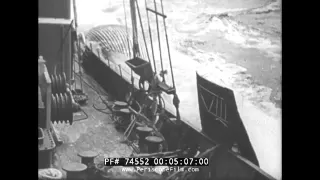 Whaling In The North Atlantic 1930's German Silent film 74552