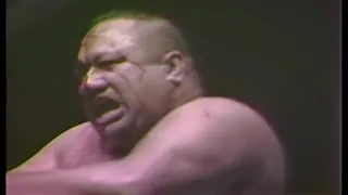 Houston Wrestling - Maniac Mark Lewin vs Tor Kamata - 1979