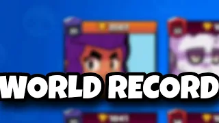 Most Trophies On A SINGLE BRAWLER....( World Record )🔥🔥