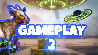 Novas gameplays de goat simulator 3!