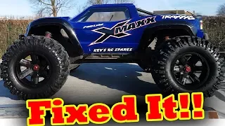FIXED Traxxas X-Maxx RC CAr is Alive again