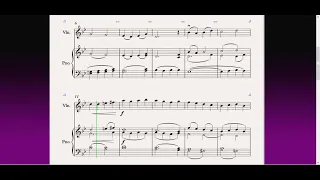 Баллада 64 Ballad(Скрипка+Ф-но)/(Violin+P-no)Скрипка 1 класс / Violin 1 grade