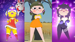 Ankha Vs Howcow Vs Squid Game Dance Battle #howcow #squid #ankha