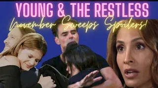 NOVEMBER 2022 SWEEPS & SPOILERS | The Young & The Restless | DANIEL ROMALOTTI IS BACK!