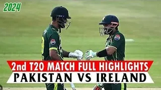 Pakistan vs Ireland 2nd T20 Match Full Highlights 2024 | PAK vs IRE || @MVM25