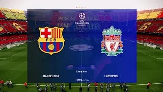 PES 2019 | Barcelona vs Liverpool Champions League 1 May 2019 Gameplay
