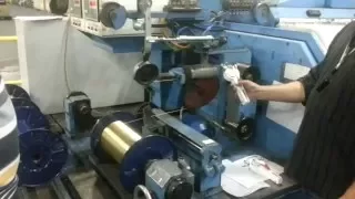 Автоматическое регулирование натяжения при намоте металлокорда после модернизации