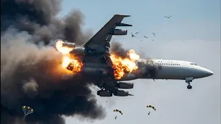 A US Boeing C-17 plane carrying 400 elite soldiers to Ukraine was shot down by Russia