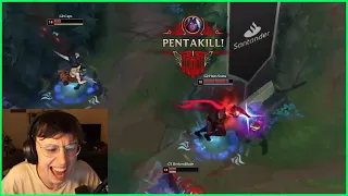 Hans Sama HYPE Pentakill With Elder Dragon And Caedrel HATES It