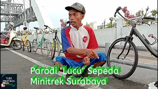 Parodi "Lucu" Sepeda Minitrek Surabaya