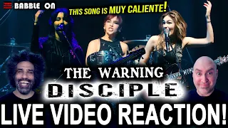 THE WARNING - DISCIPLE (Live) FIRST-TIME Reaction (Mexican Rock Trio) #rock #mexico #awesome 🔥🤘😁🤘🔥