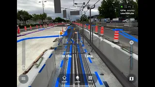 High-accuracy Augmented Reality for civil construction projects