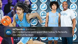 UNC's Newest Point Guard Elliot Cadeau Is TOO SHIFTY | 2022-23 Season Highlights!
