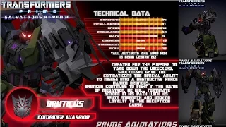 Transformers Prime Galvatron's Revenge Bruticus Teaser