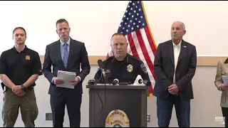 WATCH: Police give update on shooting, AMBER Alert suspect