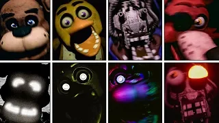 Five Nights at Freddy's VR Help Wanted All Jumpscares (Parts and Service)