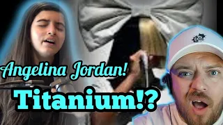 SIA?? Angelina Jordan - Titanium Acoustic Cover | REACTION!!