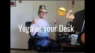 10 Minutes of Office Yoga: Upper Body - Yoga with Concha