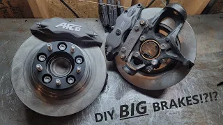 DIY Big Brake Kit In 5 Minutes!!! FOR CHEAP