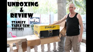 Monkey & Crow Show | Stanley Table Saw sst1801 Unboxing and Review | Monkey & Crow Bloopers