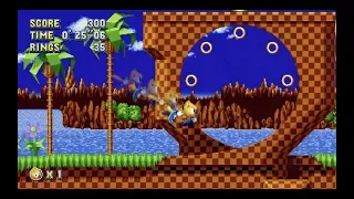 Sonic Mania Plus: Green Hill Zone Act 1 (Ray) [1080 HD]