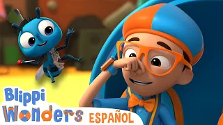 Camión de basura  | Blippi Wonders | Caricaturas para niños