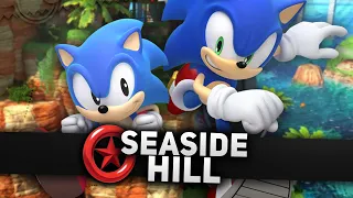 Sonic Generations - All Seaside Hill Act 1 and Act 2 Red Star Ring Locations and S-Ranks (4K)