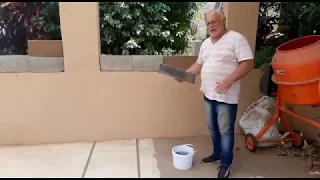 Pebble Paving - PebbleKote Laying Demo