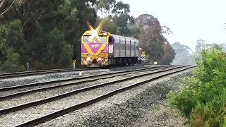 passenger and Freight on the North East lines of Victoria