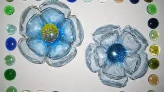 DIY Цветы из пластиковых бутылок. Мастер-класс  Flowers from plastic bottles  Handmade