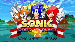 Sonic Robo Blast 2 Any% Speedrun ~ 25:38.88 w/ Sonic