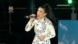 Karina en el Festival Internacional de la Orquídea 2023