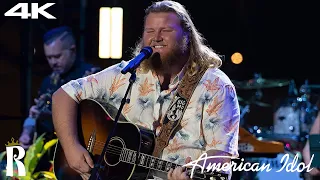 Will Moseley Performs (Sittin' On) The Dock Of The Bay | American Idol Top 24