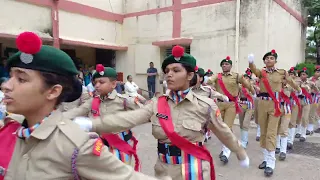 NCC parade on 15 August 2023 by my cadets