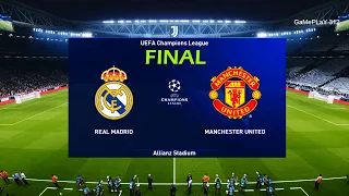 Real Madrid vs Manchester Uinted - Final UEFA Champions League UCL 2021/2022 - eFootball PES 2021